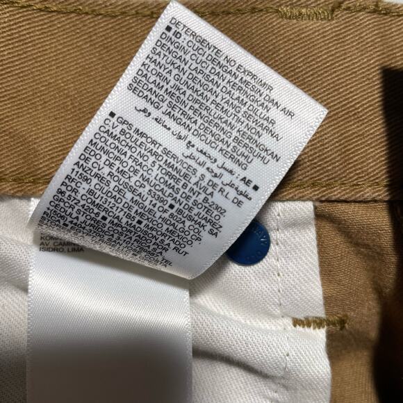 Old Navy Pants Men Size 31x30 Brown Athletic Taper Non-Stretch Flat Front Casual - Picture 10 of 11